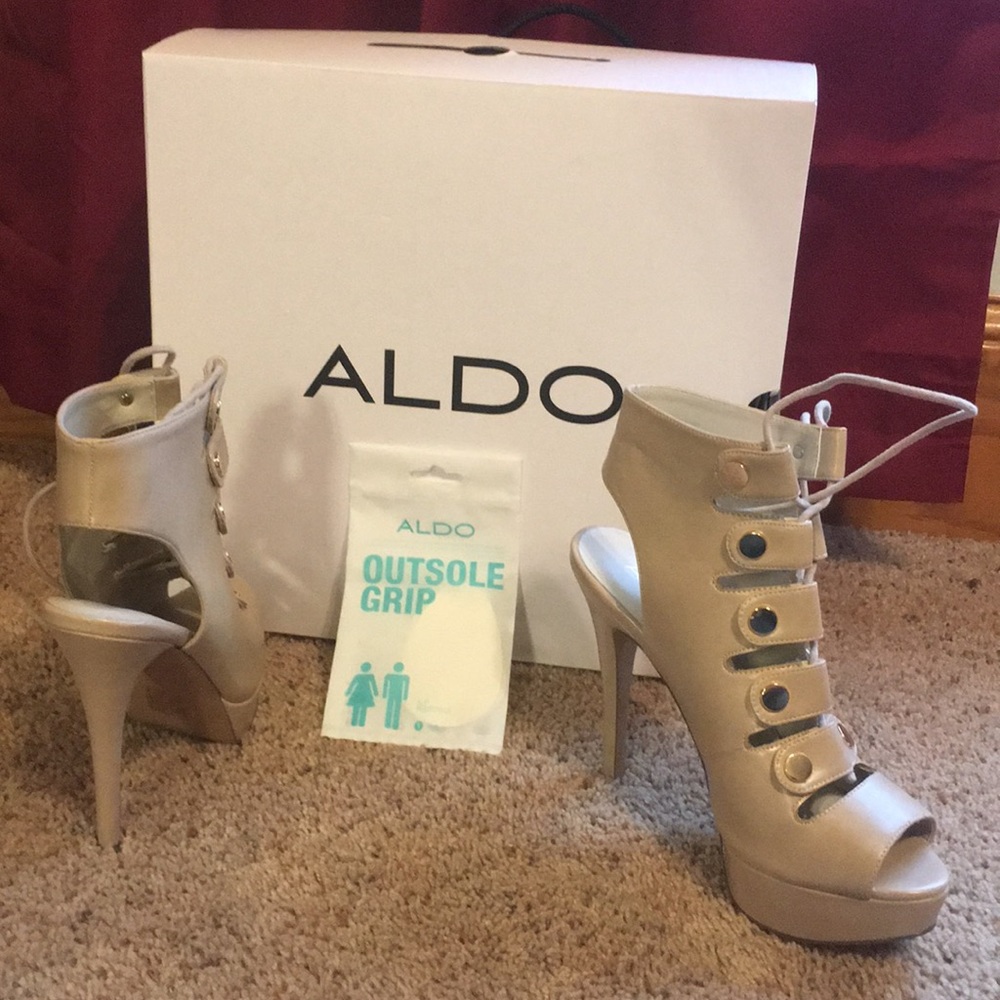 ALDO Lace Up Heels